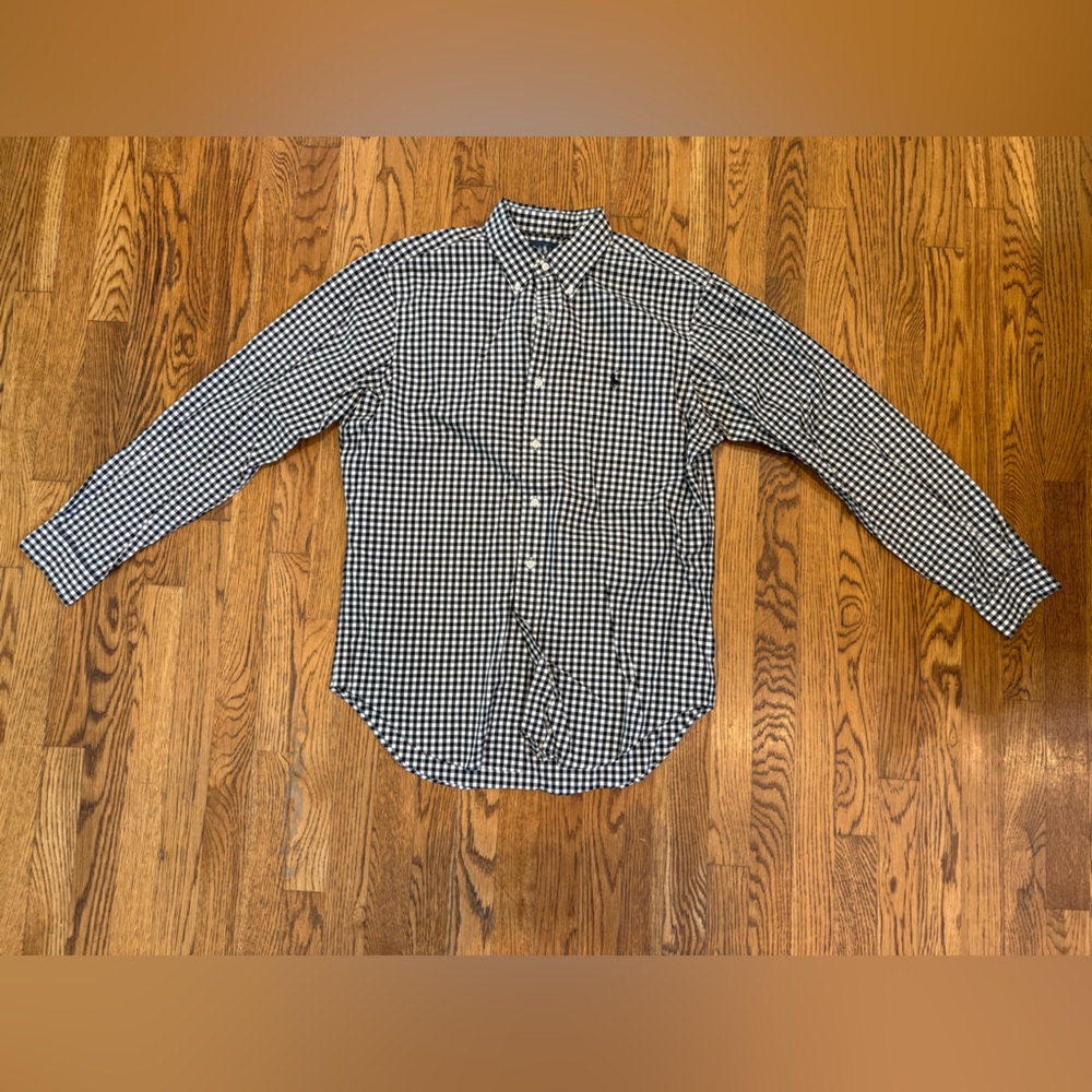 Ralph Lauren Monochrome Checkered Shirt